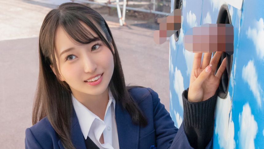 MM号｜ミニスカ美脚なロリ系女子校生の彼氏チ○ポ当て企画で失敗しデカチンNTRセックスで痙攣絶頂な巨乳JK〔素人ナンパ〕